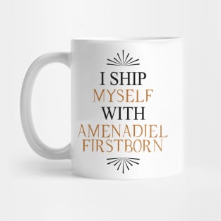 I ship myself with Amenadiel Firstborn Mug
